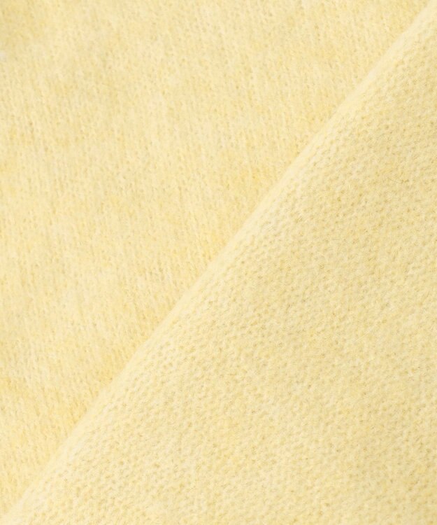 ANY SIS  【大人百花掲載 ヨンアさん着用】ハイネックバックポイント ニット ハニーイエロー