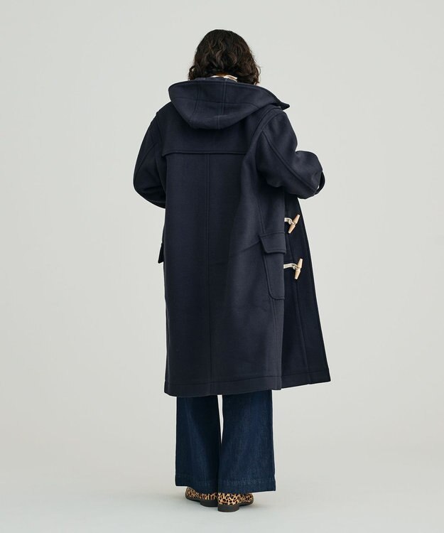 J.PRESS YORK STREET 【UNISEX】メルトン ダッフルコート ネイビー系