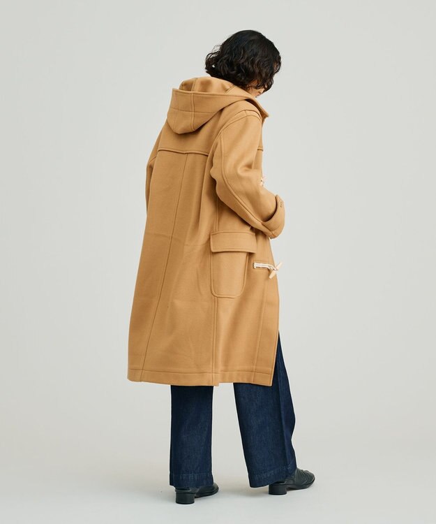 J.PRESS YORK STREET 【UNISEX】メルトン ダッフルコート キャメル系