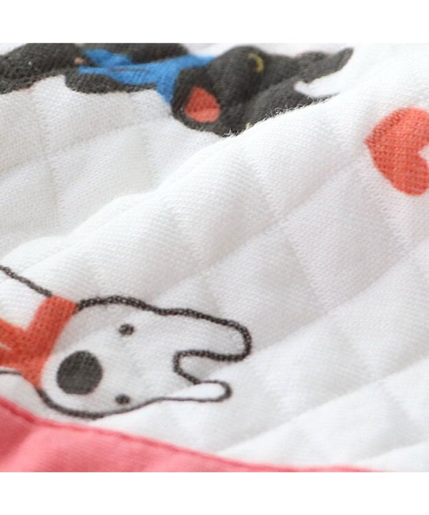 PET PARADISE リサとガスパール キルト ベスト 《ハート》 小型犬 ホワイト