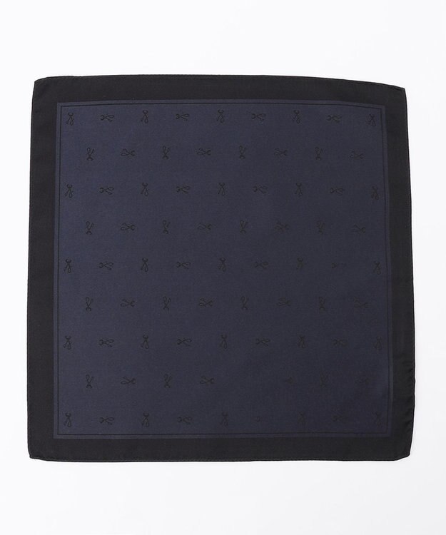 JOSEPH HOMME シガーカッターチーフ ネイビー系