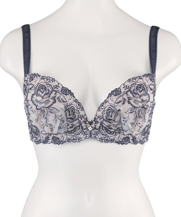 San-ai Resort（三愛水着楽園） 【エレガントコレクション2402】単品ブラEFGカップ 【northerly】 Bグレー