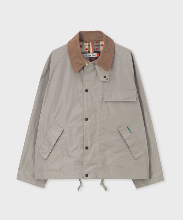 Paul Smith Paul Smith Loves Barbour Transport ポリエステルジャケット ベージュ