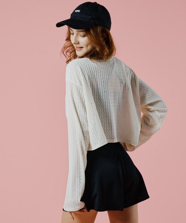 WEB限定】ニットレーストップス付き4点セット水着 / San-ai Resort WEB限定】ニットレーストップス付き4点セット水着 / San-ai Resort