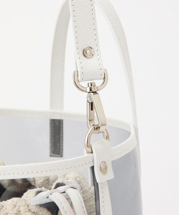 russet 【PEANUTS×russetコラボ第三弾】クリアトート×巾着セットバッグ(CE-1592) Tweed