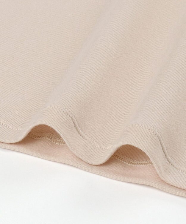 Wing インナー オーガニックコットン100％(身生地部) 吸汗速乾性(身生地部) ゆったり設計 【綿の贅沢 オーガニック】 3分袖 半袖 EL1371 ウイング／ワコール ベージュ