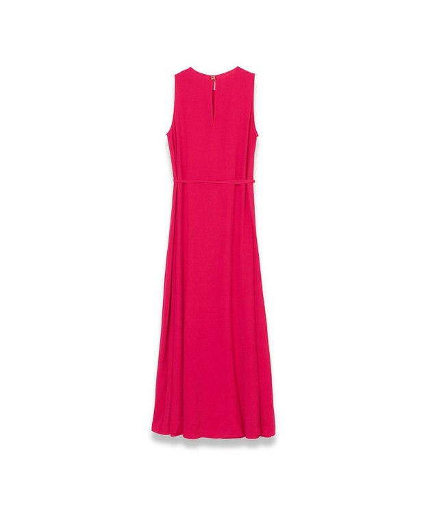 JOSEPH シルクブレンドクレープ　ドレス Fuchsia