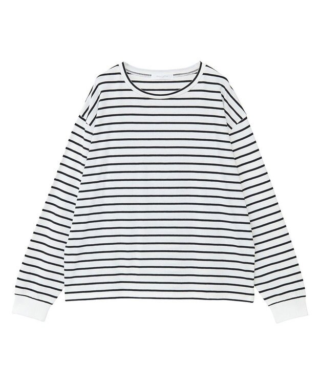 Green Parks ボーダープルオーバー White