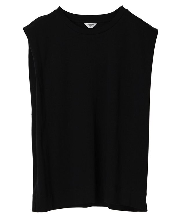 AMERICAN HOLIC ショルダータックノースリーブプルオーバー Black