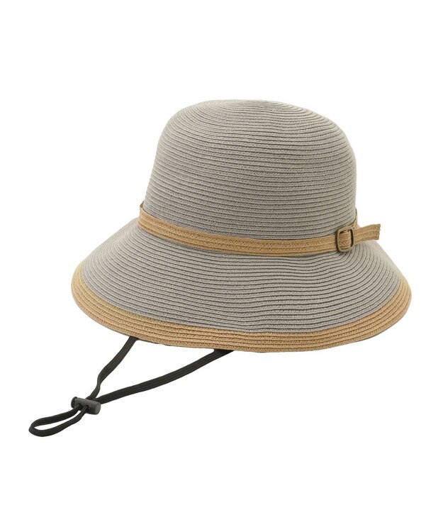 MOONBAT 【遮光98%以上/UPF50＋/UVカット】洗えるペーパーブレードベルト巻ダウン 手洗いOK/サイズ調整可能/抗菌防臭加工 グレー