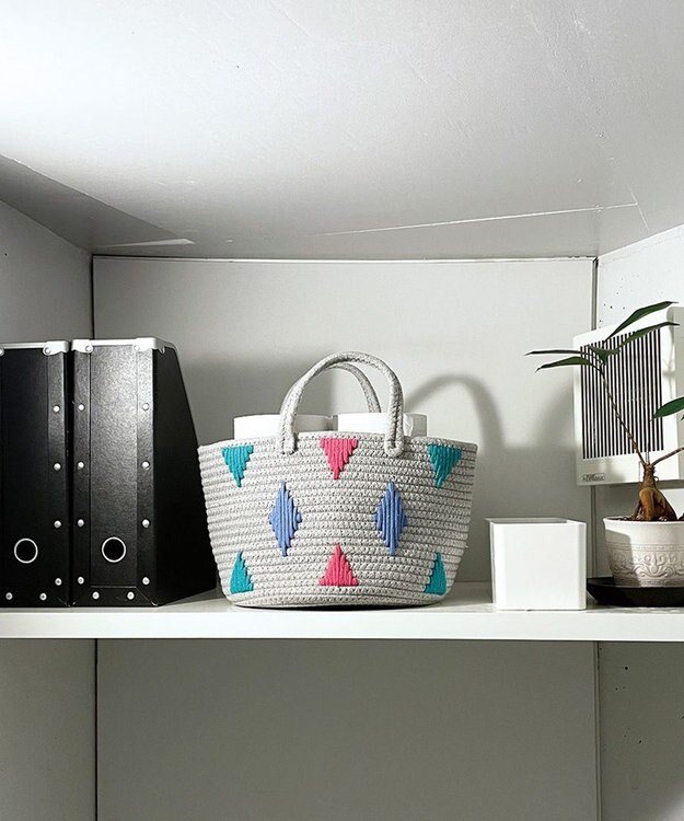 ROOTOTE 2987【インテリア＆トート】/ LT.デリ.ロープ.ロンブス-A 01：グレー