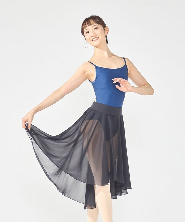 Chacott キャミソールレオタード ブルー