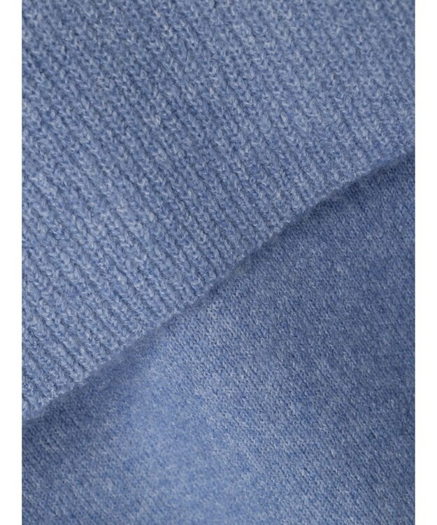 earth music&ecology Ｓｅｔ２点クロスニット＋ノースリーブニットワンピース Blue