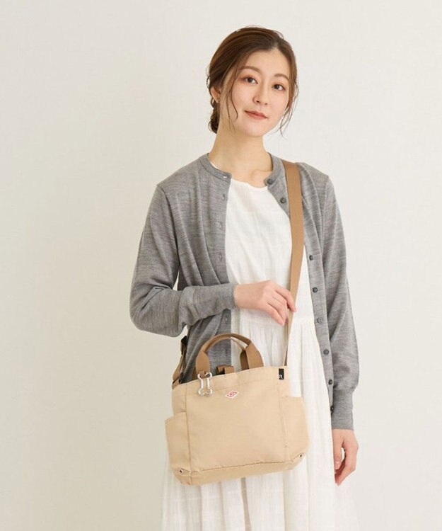 ROOTOTE 1129【BUDDY:撥水加工】SN.スクエア.ドッグ.バディ-B 02：ベージュ