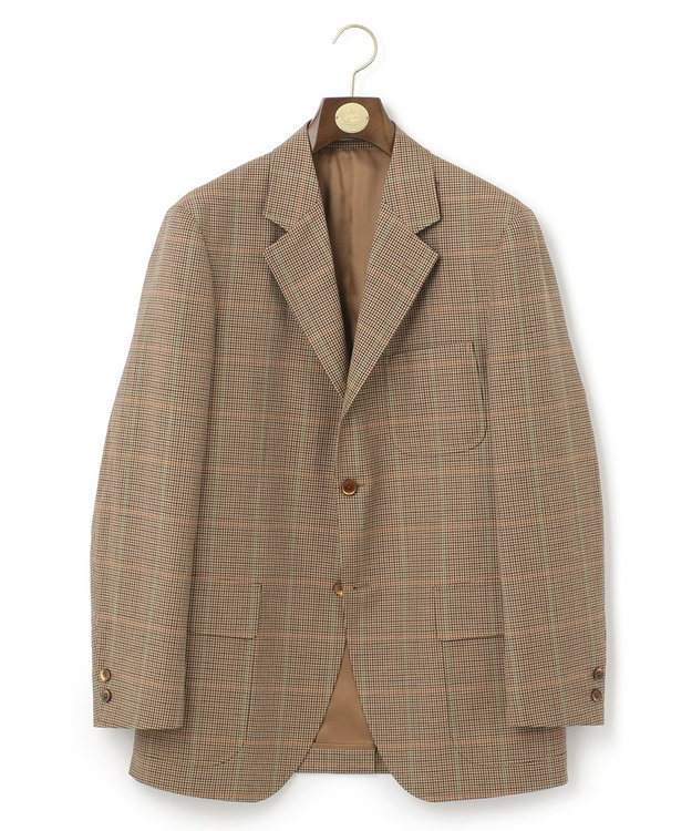 J.PRESS MEN 【CUBA BEACH MASTERPIECE】ガンクラブチェック ジャケット ブラウン系3