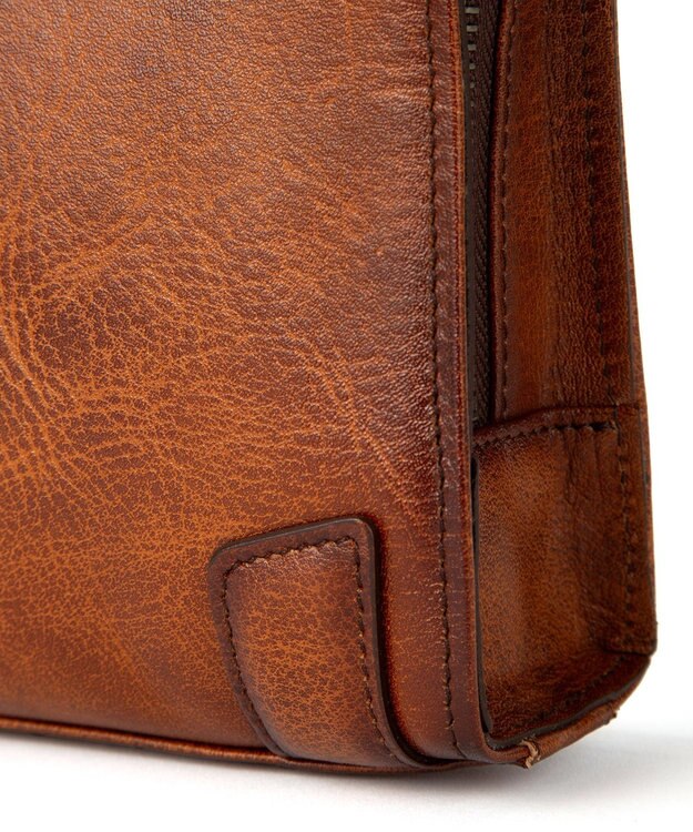 ACE BAGS & LUGGAGE LO HOMME PRESSE アルカイック 本革 日本製 セカンドバッグ 71866 ロ・オム・プレッセ ブラウン