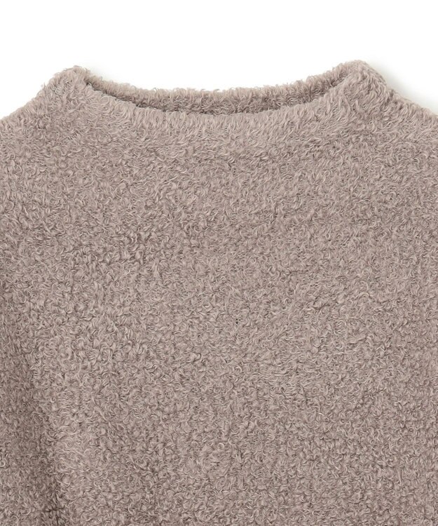 UNFILO プードルニット ボトルネック モカ