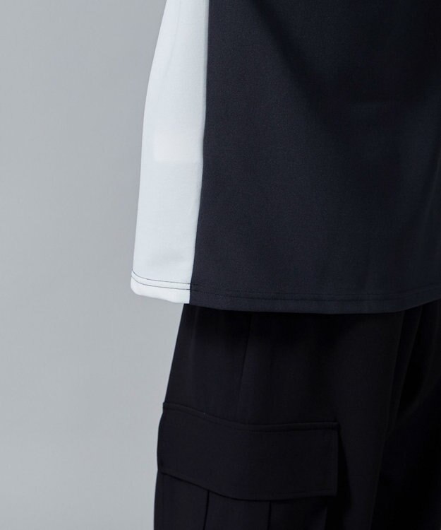 WEGO カラーブロックT（S） ダークグレー