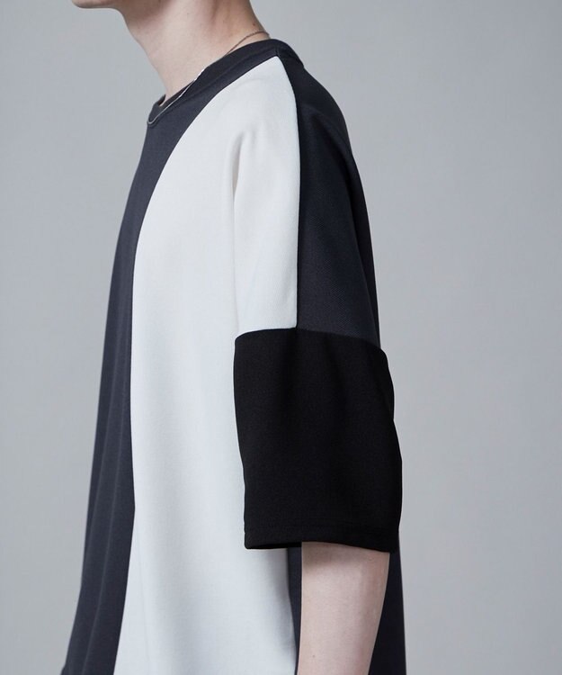 WEGO カラーブロックT（S） ダークグレー