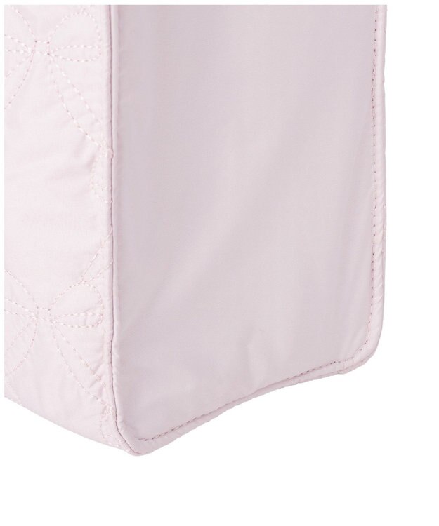 Maison de FLEUR ギャザーハンドルリボンキルティングトート Pink