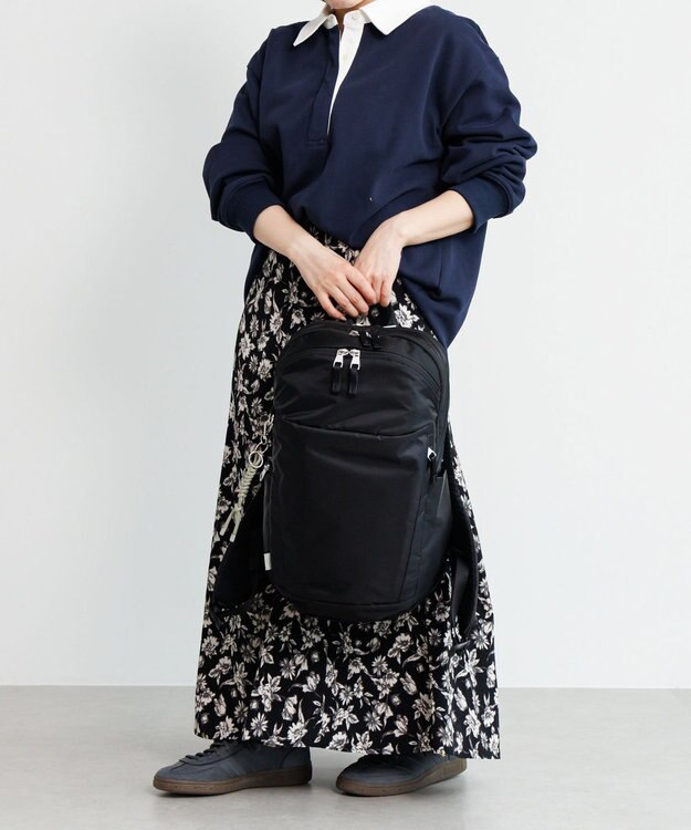 ACE BAGS & LUGGAGE W&.Day/Night モルテルン ラウンドリュック A4サイズ 13.3インチPC収納 20491 ダブルアンド ブラック