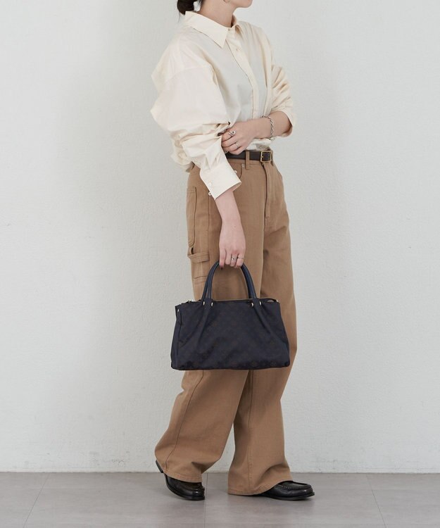 russet ナイロン三層2WAYミニトートバッグ(CE-1580) Purple/BR