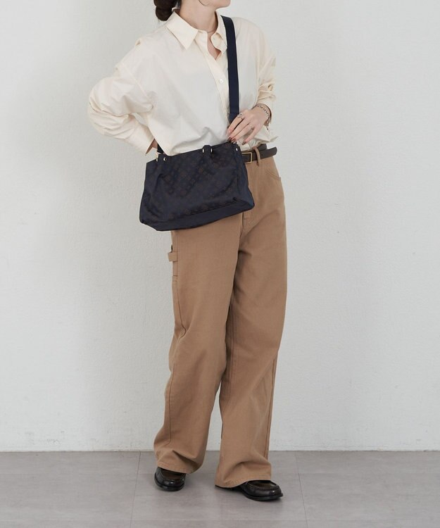 russet ナイロン三層2WAYミニトートバッグ(CE-1580) Purple/BR