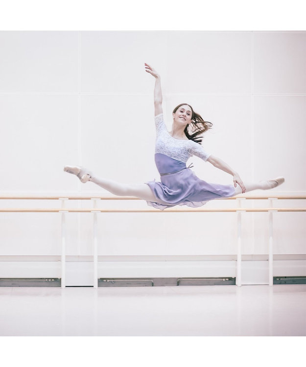 Chacott ◎【Nela ライン】巻きスカート モーブ