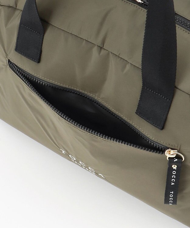 TOCCA 【WEB＆一部店舗限定】【A4サイズ対応】CAROVANA BOSTON ボストンバッグ カーキ系