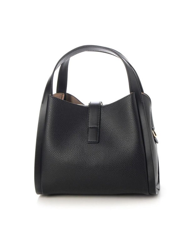 UNBILLION cachecache 3レイヤーヒネリ金具2wayトート ブラック