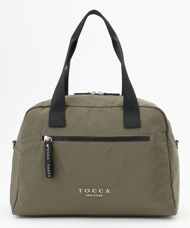 TOCCA 【WEB＆一部店舗限定】【A4サイズ対応】CAROVANA BOSTON ボストンバッグ カーキ系