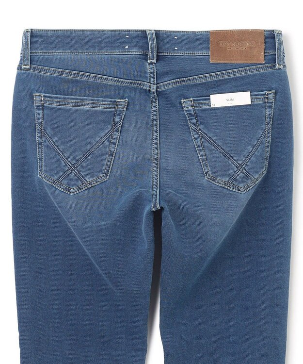 JOSEPH HOMME 【ROY ROGER'S】LEONARDO    デニムライク スウェットテーパード パンツ ネイビー系