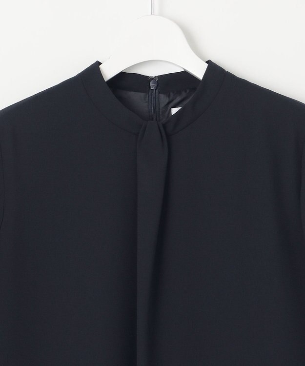 J.PRESS LADIES 【洗える】ノルディス2wayジョーゼット ワンピース ネイビー系