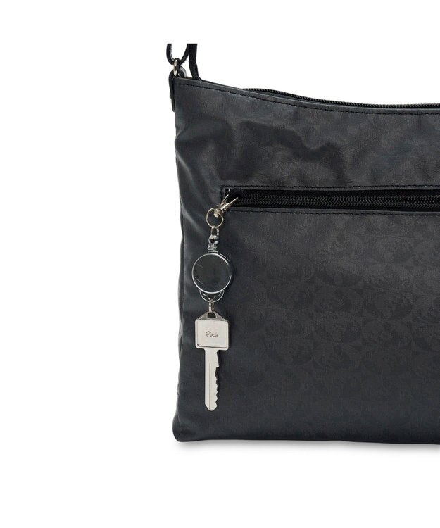 PELLE BORSA シンプルショルダーバッグ Alive アライブ 4449 マットブラック