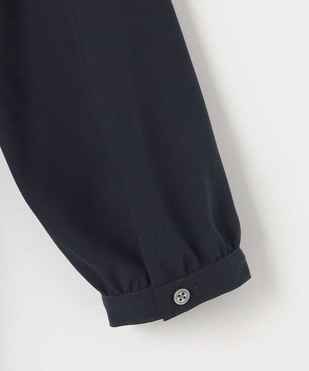 J.PRESS LADIES 【洗える】ノルディス2wayジョーゼット ワンピース ネイビー系