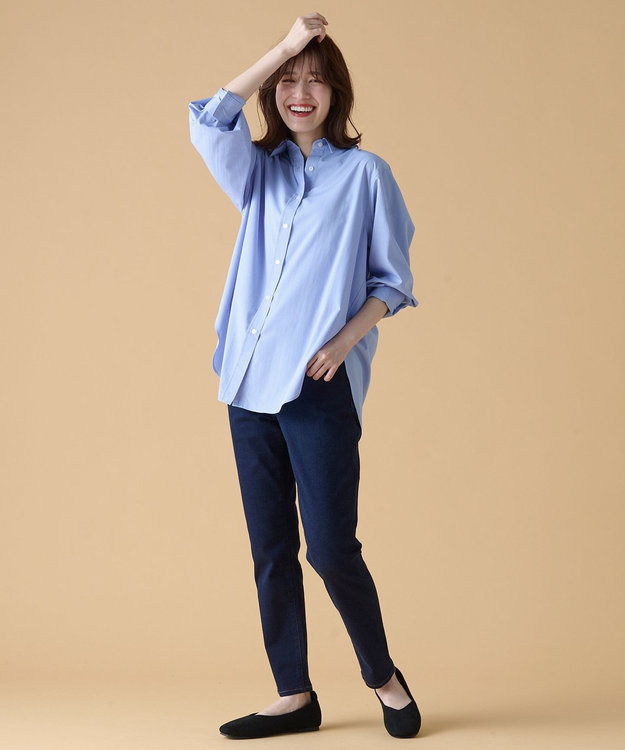 ANY L 【ストレッチ】スタイルアップスキニーデニム インディゴ