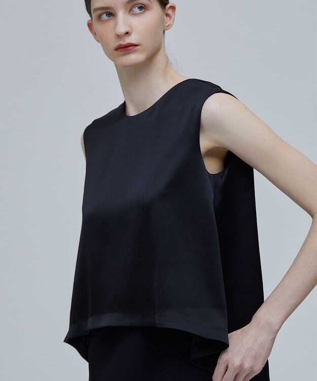 BEIGE， SARAH / ノースリーブドレス Black