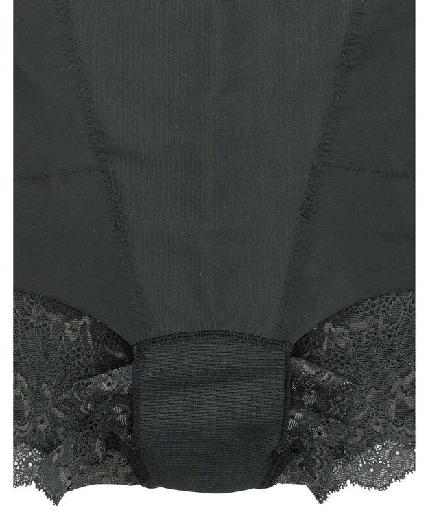 WACOAL オーバーパンツ ショート丈 ヒップアップで脚長シルエット ウエスト部分をすっきり見せる 一枚ばき可能 重ねばきにもおすすめ レディース GRC630 /ワコール ブラック