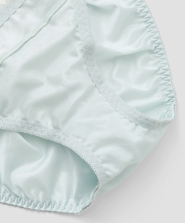 San-ai Resort（三愛水着楽園） 【northerly bra フィットシリーズ 脇胸すっきり】アミアゲレースアップ ブラジャー＆ショーツSet B～Fカップ ミント