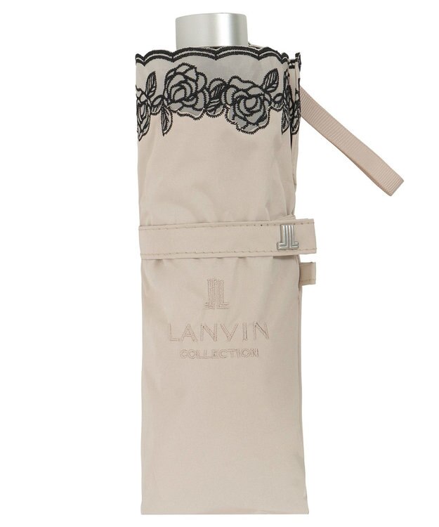 MOONBAT LV雨M P30D*バラオーガンジーカットワーク ベージュ