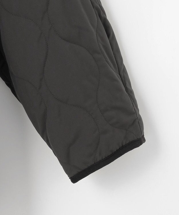 自由区 S 【洗える】パディングキルト アウター ブラック