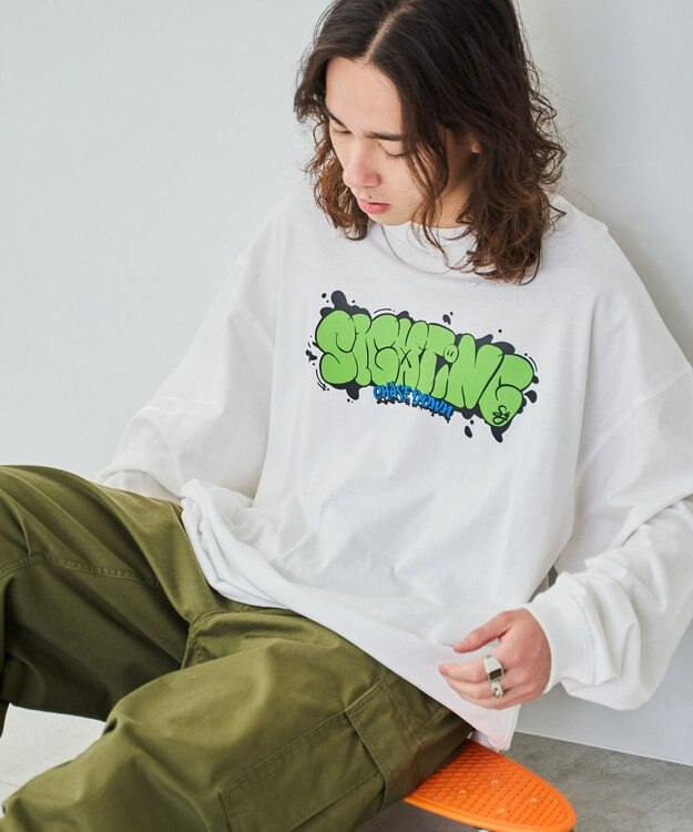 WEGO 【ユニセックス着用ITEM】アソートグラフィックロンT 柄1