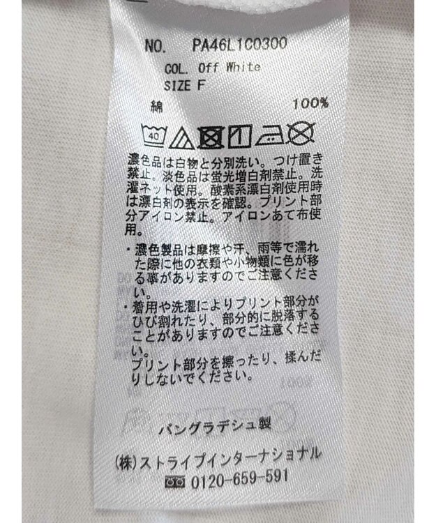 CRAFT STANDARD BOUTIQUE ＧＥＮＩＡＬ　プリントプルオーバー Off White