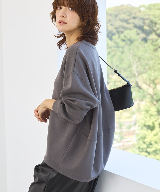 AMERICAN HOLIC コクーンポンチプルオーバー Mocha