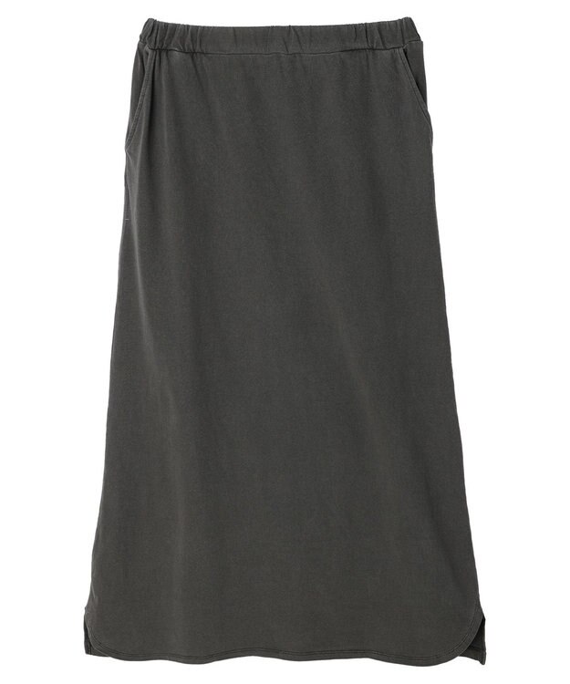 AMERICAN HOLIC ピグメント加工タイトカットスカート Charcoal Gray
