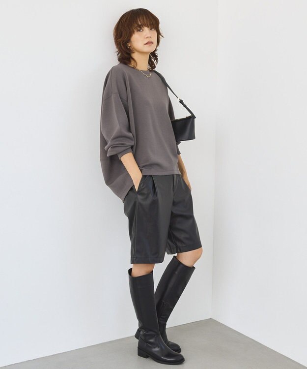 AMERICAN HOLIC コクーンポンチプルオーバー Mocha