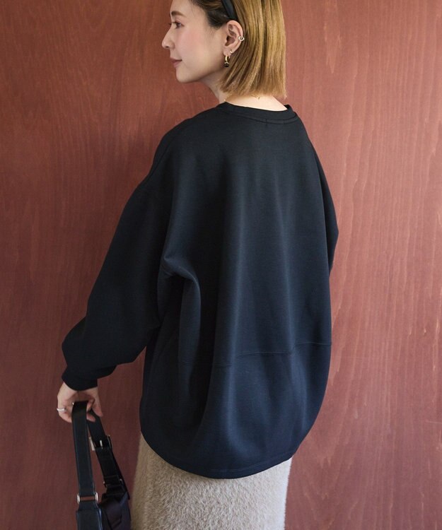 AMERICAN HOLIC コクーンポンチプルオーバー Black