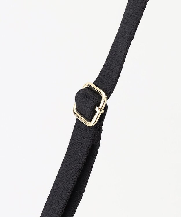 J.PRESS LADIES 【WEB限定・PC収納可・2way】ナイロン ショルダー付き PCケース グレー系