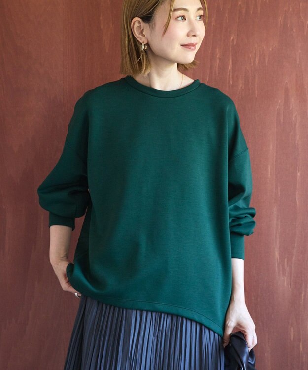 AMERICAN HOLIC コクーンポンチプルオーバー Green