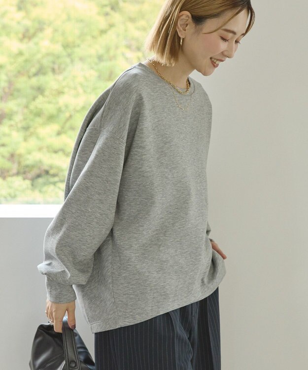 AMERICAN HOLIC コクーンポンチプルオーバー Gray Mixture